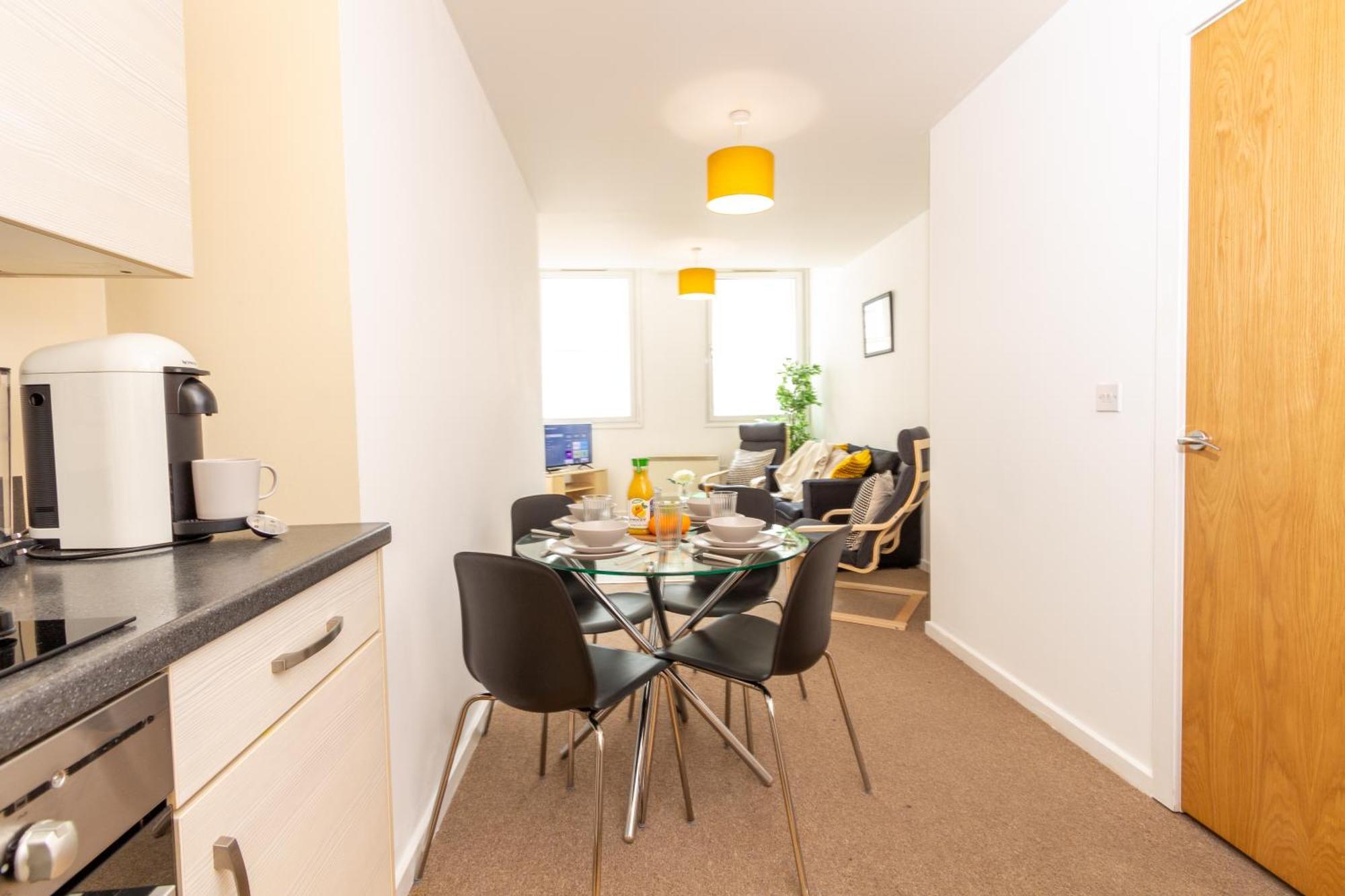 Comfy Chic 2Bed Apartment In Sheffield City Centre Exterior foto